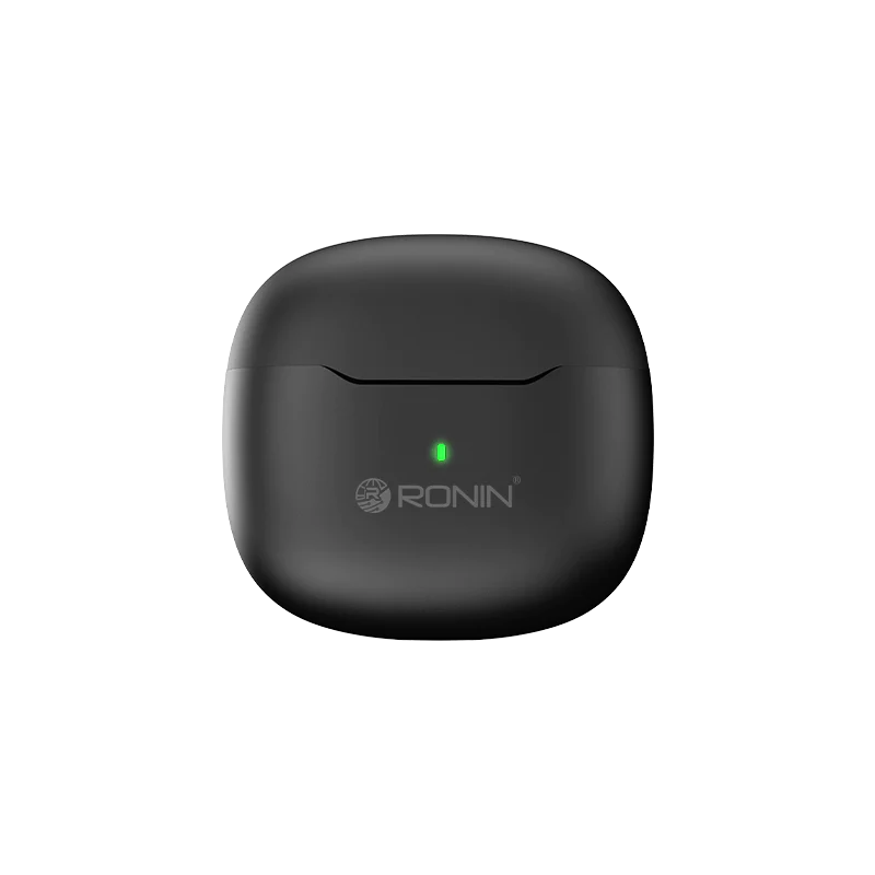 Ronin R-175 Earbuds - Bluetooth V5.3 Earphone - Wireless Earbuds - Black Airpods Ronin R-175 Earbuds - Bluetooth V5.3 Earphone - Wireless Earbuds - Black Airpods